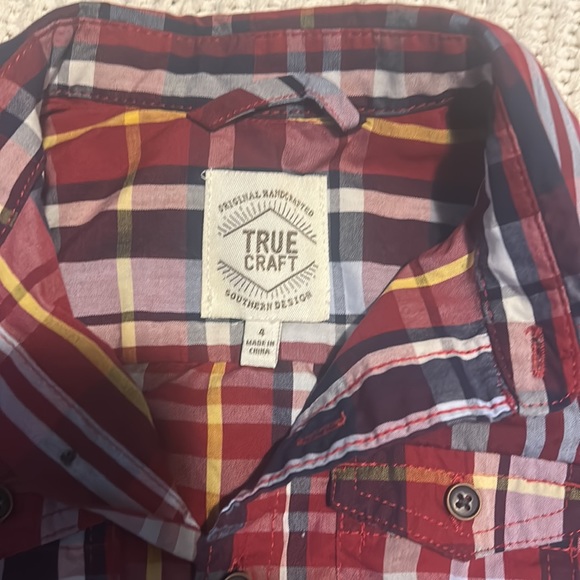 Janie and Jack and True Craft Button Down Dress Shirts Bundle Size 4 - Picture 6 of 8